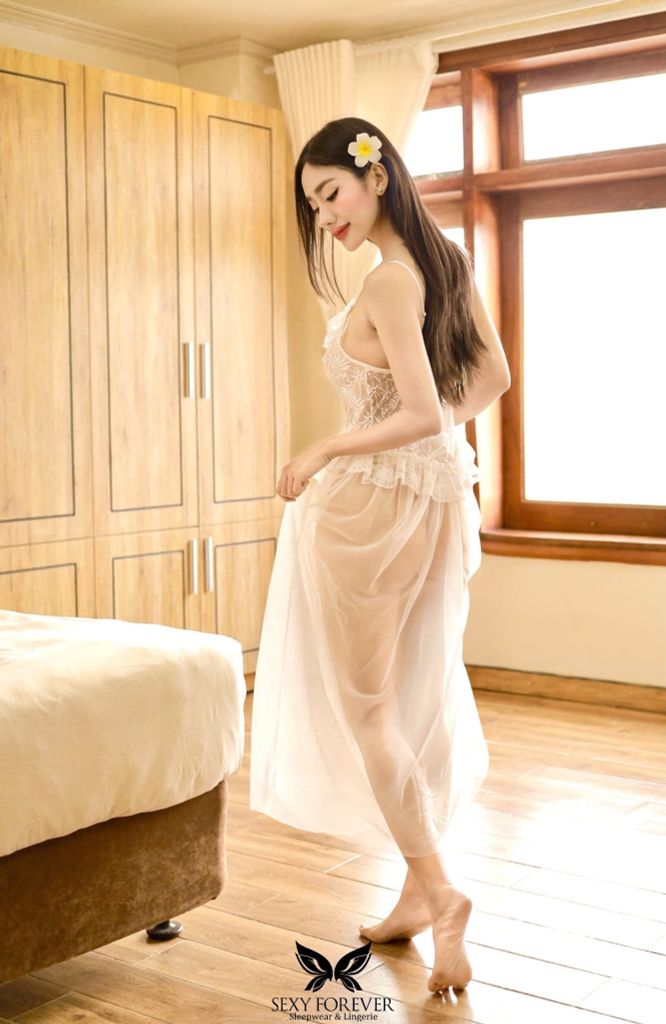 Váy ngủ Xuyên Thấu Dáng Dài Fairy