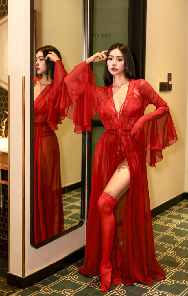 Áo Choàng Ngủ Rita