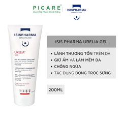 Gel Tắm, Gội Trên Da Bong Tróc Tăng Sừng Vẩy Và Giữ Ẩm Da Isis Pharma Urelia Gel 200ml