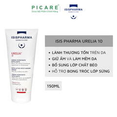 Kem Hỗ Trợ Ngăn Ngừa Da Kích Ứng, Tăng Sừng Isis Pharma Urelia 10 150ml