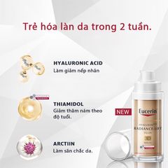 [MUA 1 TẶNG 5] Bộ Dưỡng Sáng Da, Ngăn Ngừa Lão Hóa Eucerin Hyaluron Radiance Lift Filler 3D Serum