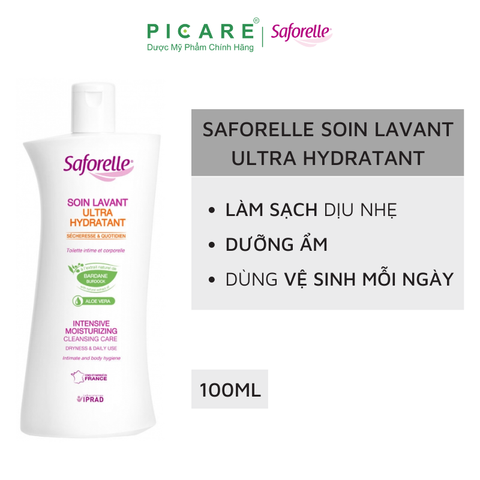 Dung Dịch Vệ Sinh Phụ Nữ Saforelle Ultra Hydratant 100ml