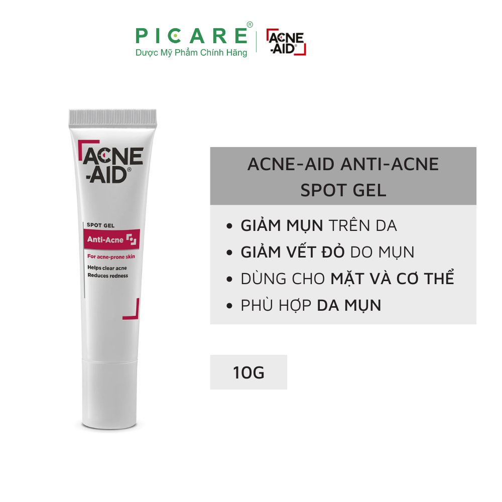 Kem Acne-aid Chấm Mụn Dạng Gel Spot Gel 10g