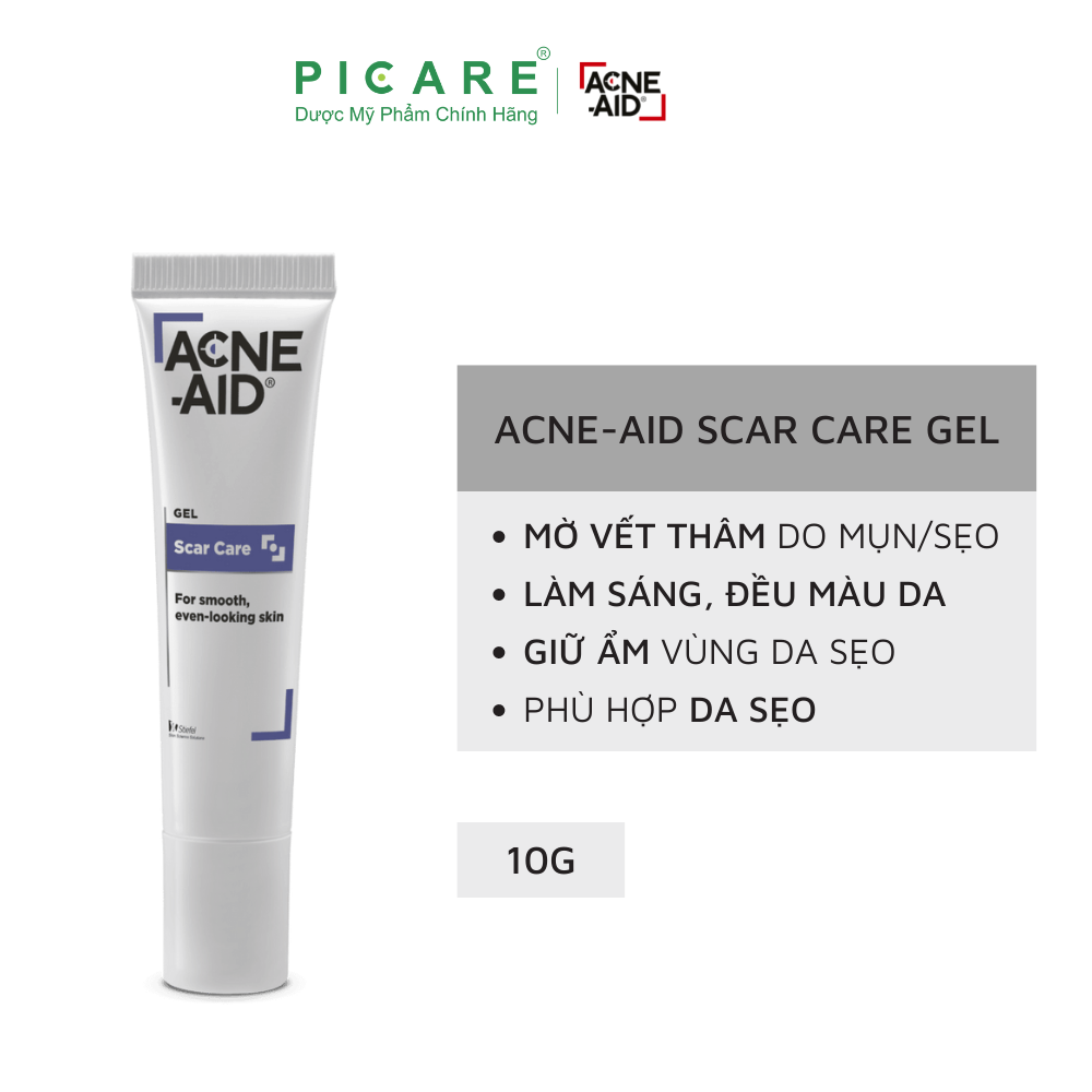 Kem Dưỡng Acne-Aid Dạng Gel DƯỡng Sẹo Mờ Thâm Scar Care Gel