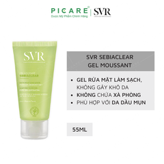 Gel Rửa Mặt Dành Cho Da Dầu SVR Sebiaclear Gel Moussant 55ml