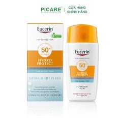 Kem chống nắng dành cho mọi loại da Eucerin Sun Protection Hydro Protect Ultra-Light Fluide SPF50+ PA++++ 50ml - 66961