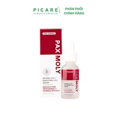 Tinh chất căng bóng chống lão hoá da PAX MOLY Retinol 0.3% + Bakuchiol 0.5% Serum 30ml
