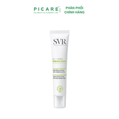 Kem dưỡng giảm mụn thông thoáng lỗ chân lông SVR Sebiaclear Mat+ Pores 40ml