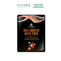 Mặt nạ dưỡng sáng dành cho da không đều màu PAX MOLY Real Arbutin Mask Pack - 25ml