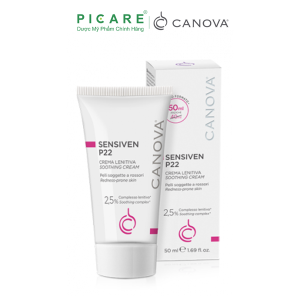 Kem làm dịu da, dưỡng ẩm dành cho da nhạy cảm Canova Sensiven P22 50ml