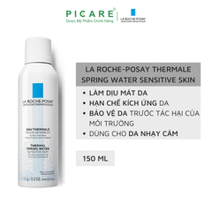 Xịt Khoáng Làm Dịu Và Bảo Vệ Cho Da Nhạy Cảm La Roche-Posay Thermal Spring Water 150ml