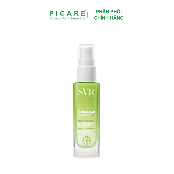 Tinh Chất Làm Giảm Mụn, Mờ Nám, Làm Mềm Mịn Da SVR Sebiaclear Serum 30ml
