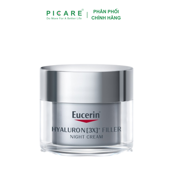 Kem Ngăn Ngừa Lão Hóa Ban Đêm Eucerin Hyaluron – Filler Night Cream – 63486