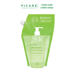 Gel Rửa Mặt Dành SVR Cho Da Dầu Sebiaclear Gel Moussant 400ml ( Túi Refill )