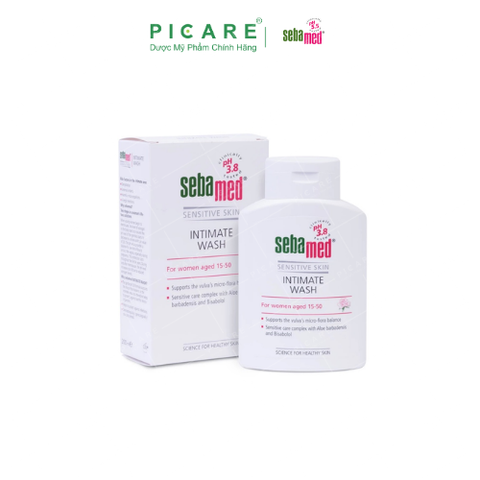 Dung Dịch Vệ Sinh Phụ Nữ pH3.8 SEBAMED Feminine Intimate Wash pH3.8 50ml