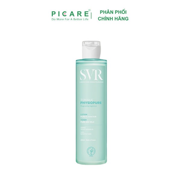 Dung Dịch Giúp Làm Sạch Da SVR Dành Cho Da Mặt Nhạy Cảm Physiopure Tonique 200ml