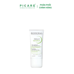 Kem Dưỡng Da Dành Cho Da Mụn, Yếu  Và Nhạy Cảm Bioderma Sebium Sensitive 30ml