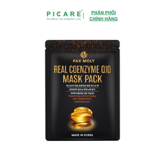 Mặt nạ cải thiện nếp nhăn và phục hồi da PAX MOLY Real Coenzyme Q10 Mask Pack - 25ml
