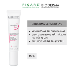 Kem Dưỡng Ẩm Làm Dịu Và Bảo Vệ Chống Bọng Mắt Bioderma Sensibio Eye 15ml