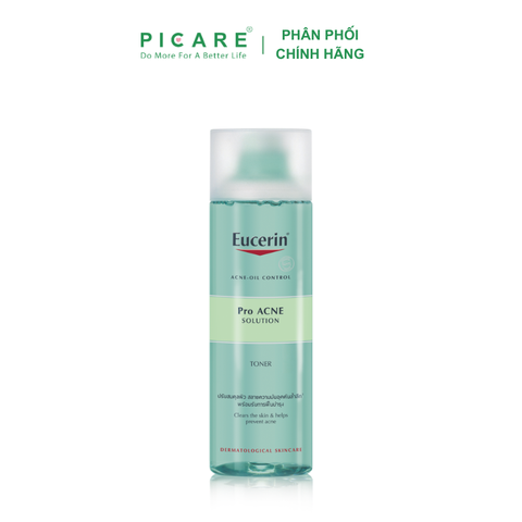 Nước Hoa Hồng Cân Bằng Cho Da Mụn Eucerin Pro Acne Toner 200ml – 88983