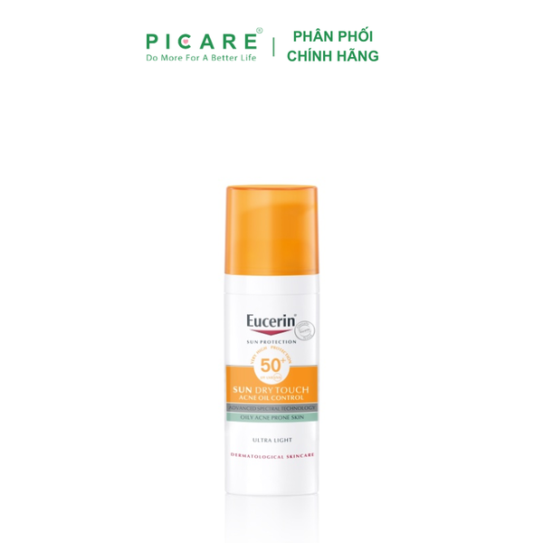 Kem Chống Nắng Cho Da Nhờn Mụn Eucerin Sun Oil Control Dry Touch SPF50 50ml 69767