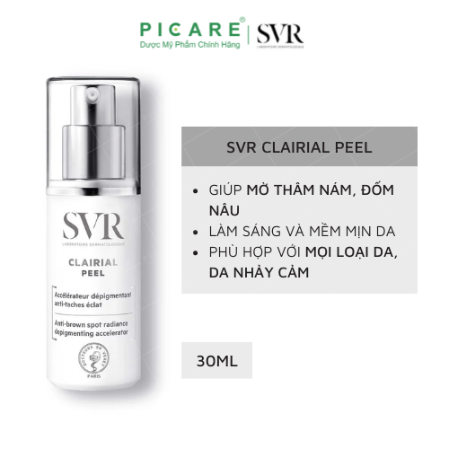 Kem SVR Làm Mờ Vết Nám Và Làm Trắng Da Clairial Peel 30ml