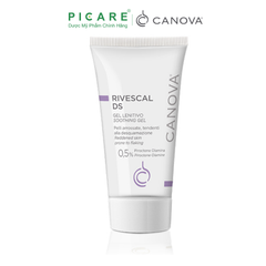 Gel Canova Làm Dịu Da, Ngăn Ngừa Tiết Bã Nhờn Canova Rivescal DS Soothing Gel 50ML