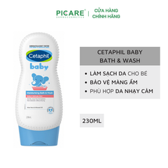 Sữa Tắm Dưỡng Ẩm Cho Bé Cetaphil Baby Moisturising Bath & Wash 230ml