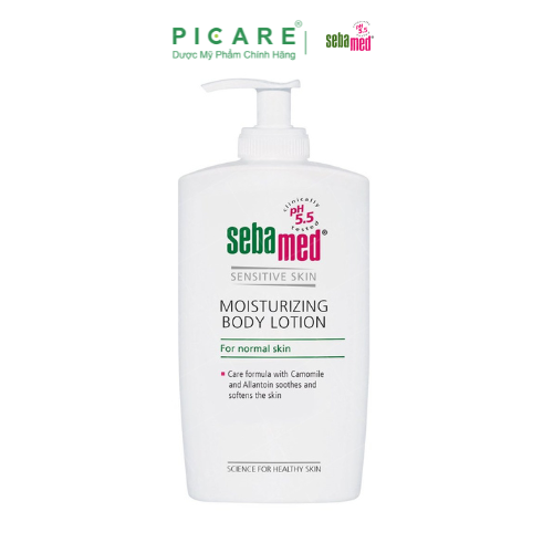 Sữa Dưỡng Thể Cấp Ẩm Toàn Thân Cho Da Nhạy Cảm Sebamed pH5.5 Moisturizing Body Lotion 200ml