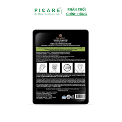 Mặt nạ trà xanh dành cho da thâm mụn PAX MOLY Real Green Tea Mask Pack (25ml)