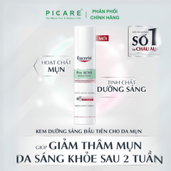 Tinh Chất Giảm Thâm & Dưỡng Sáng Cho Da Mụn Eucerin Pro Acne Tripple Effect Serum 40ml - 66862