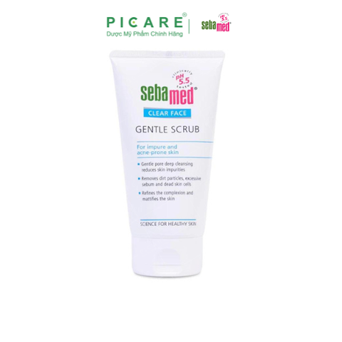 Tẩy Tế Bào Chết SEBAMED pH5.5 Sebamed Clear Face Gentle Scrub 150ml