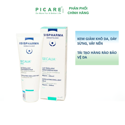 ISIS Pharma Kem Hỗ Trợ Da Khô Tăng Sừng, Nứt Gót Chân Secalia A.H.A 200ml