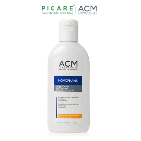 Dầu Gội Làm Sạch Và Dưỡng Tóc Khỏe Mạnh ACM Novophane Energizing Shampoo 200ml
