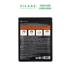 Mặt nạ cải thiện nếp nhăn và phục hồi da PAX MOLY Real Coenzyme Q10 Mask Pack - 25ml