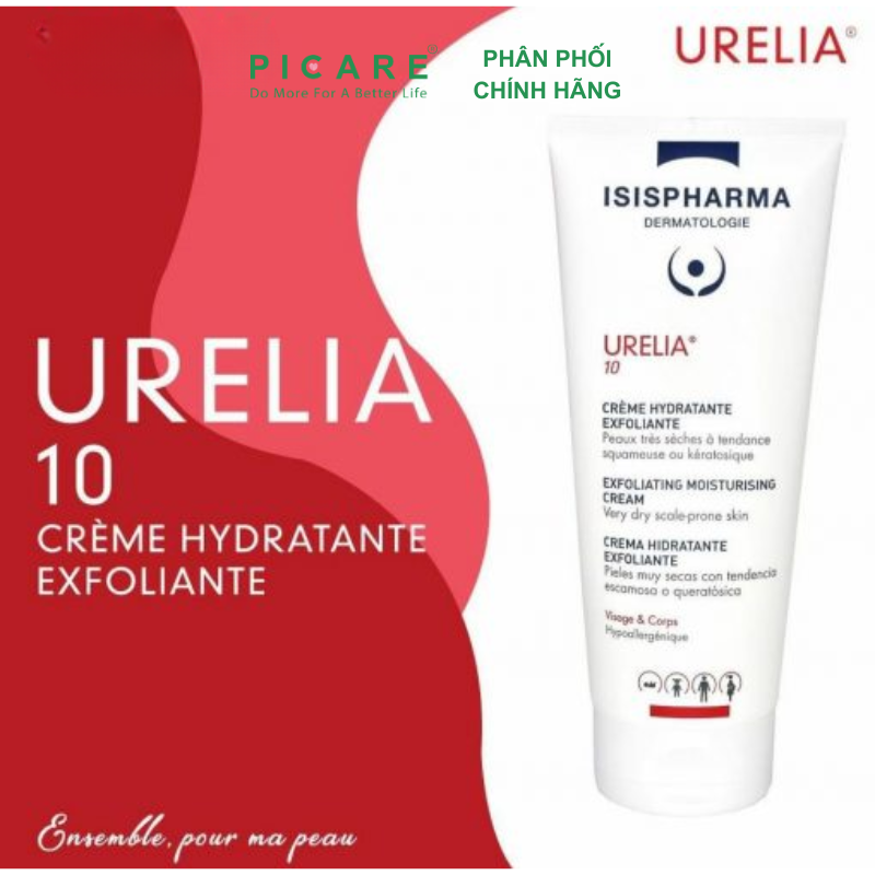 Isis Pharma GeL Tắm Cho Da Bị Kích Ứng, Tăng Sừng Urelia Gel 200ml