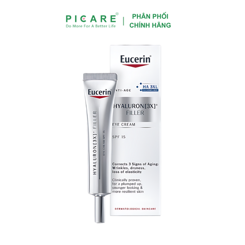 Kem Ngăn Ngừa Lão Hóa Cho Vùng Mắt Eucerin Hyaluron Filler eye 15ml – 63536
