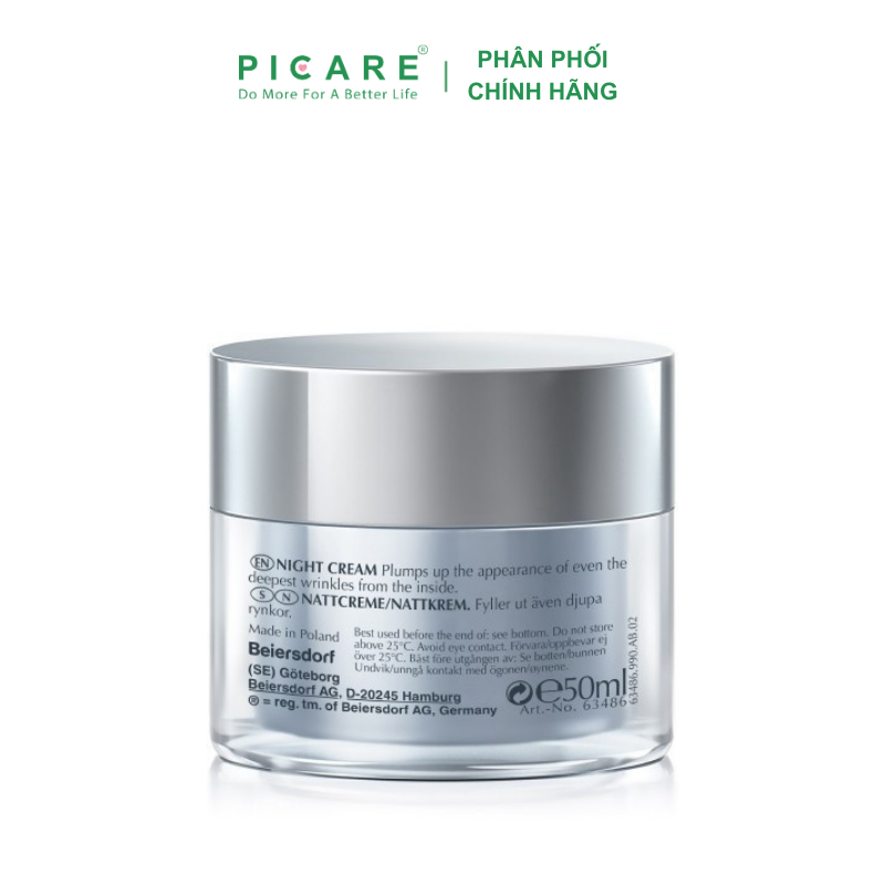 Kem Ngăn Ngừa Lão Hóa Ban Đêm Eucerin Hyaluron – Filler Night Cream – 63486