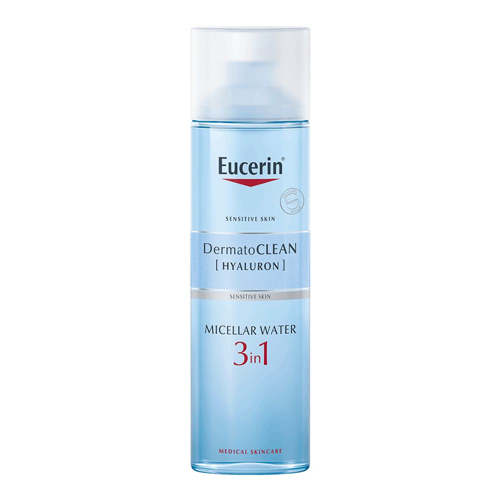 Nước Tẩy Trang Dành Cho Da Nhạy Cảm Eucerin DermatoCLEAN Hyaluron Micellar Water 3In1 200ml – 63997