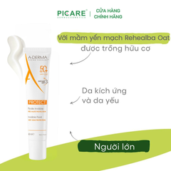 Kem Chống Nắng Dành Cho Da Nhạy Cảm A-derma Protect Invisible Fluid SPF50+ 40ml