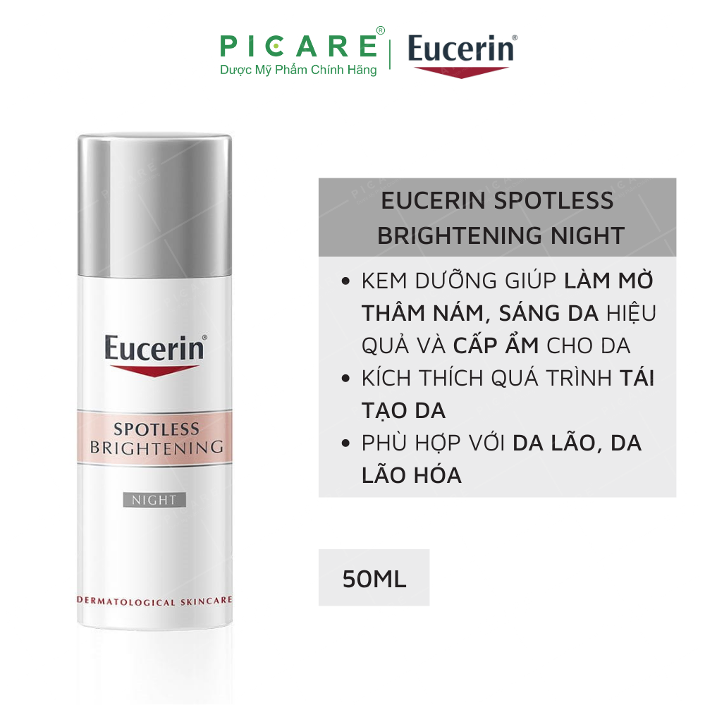 Kem Dưỡng Trắng Da Ban Đêm Eucerin Spotless Brightening Night Cream 50ml – 83506