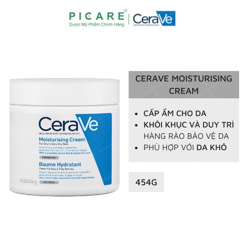 Kem Dưỡng Ẩm Toàn Thân Cho Da Khô CeraVe Moisturising Cream 454G