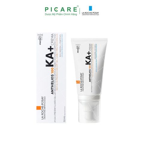 Kem Chống Nắng La Roche Posay  Ngăn Ngừa Tia Cực Tím Bảo Vệ Da Trước Tác Hại Của UVA&UVB Anthelios100 KA+ Cream 50ml