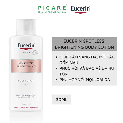 Sữa Dưỡng Thể Trắng Da Eucerin Spotless Britening Body Lotion SPF7 250ml - 63044