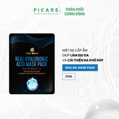 Mặt nạ cấp ẩm cho da khô PAX MOLY Real Hyaluronic Acid Mask Pack (25ml)