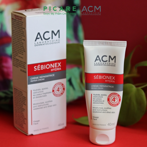 Kem Dưỡng Ẩm Dành Cho Da Mụn ACM Sebionex Hydra Repair Cream 40ml