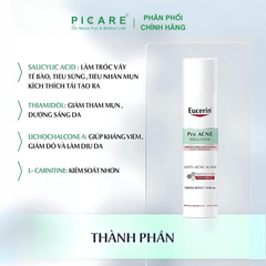 Tinh Chất Giảm Thâm & Dưỡng Sáng Cho Da Mụn Eucerin Pro Acne Tripple Effect Serum 40ml - 66862