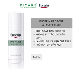 [MUA 1 TẶNG 1] Kem Dưỡng Kiểm Soát Nhờn Pro ACNE A.I. Matt Fluid 50ml - 69691 & Sữa Rửa Mặt Tạo Bọt Dịu Nhẹ Pro ACNE Cleansing Foam 50g