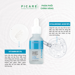 Tinh chất cấp ẩm đa tầng cho da khô PAX MOLY Hyaluronic acid 10% + B5 3% Serum 30ml