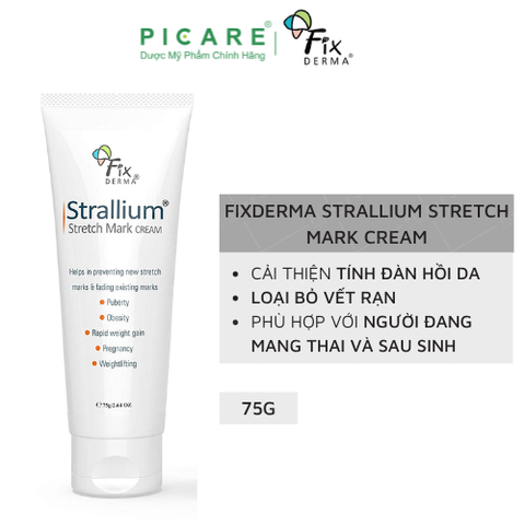 Kem Làm Mờ Vết Rạn Da Fixderma Strallium Stretch Mark Cream 75g